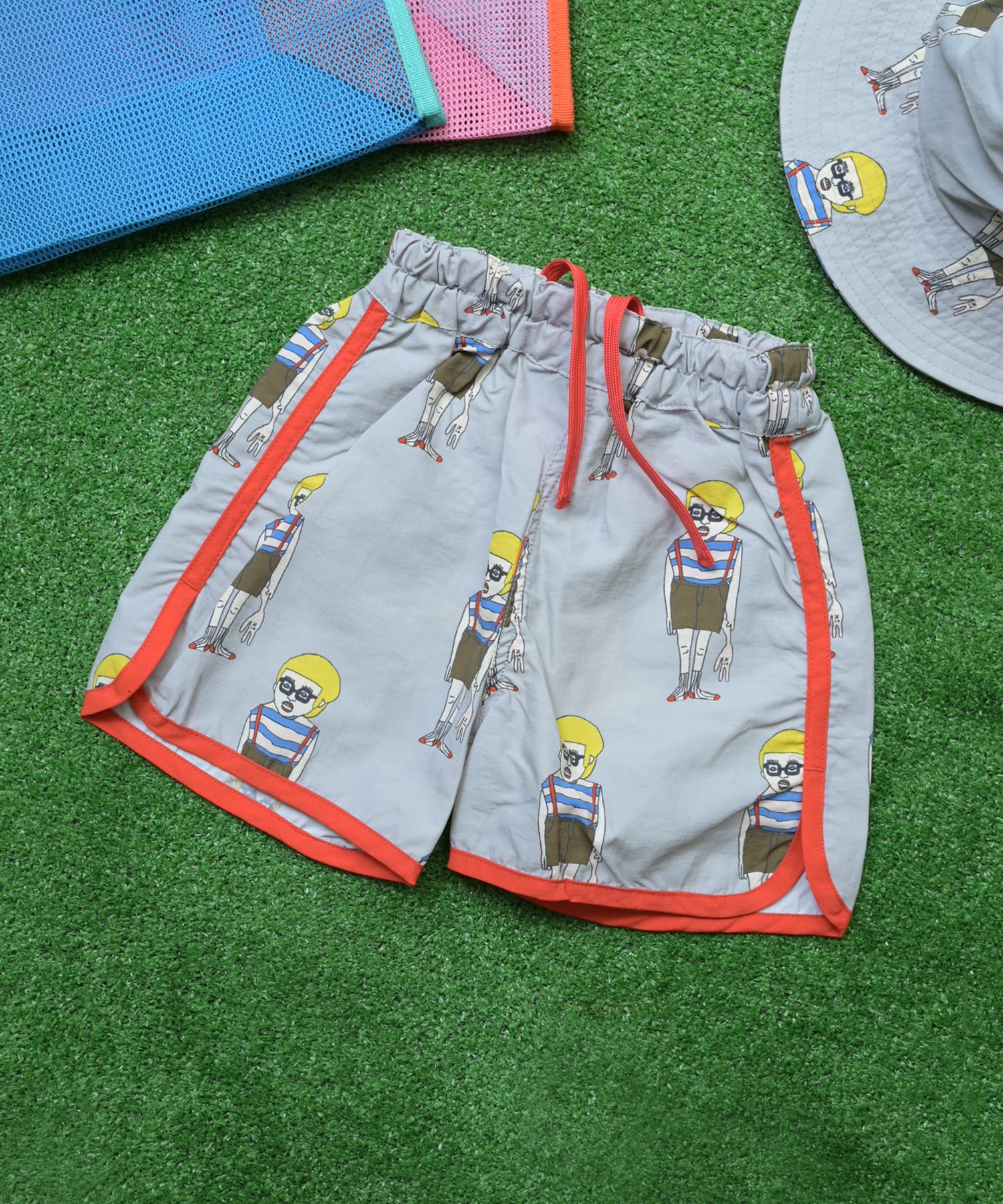 Amphibious Printed Surf Shorts