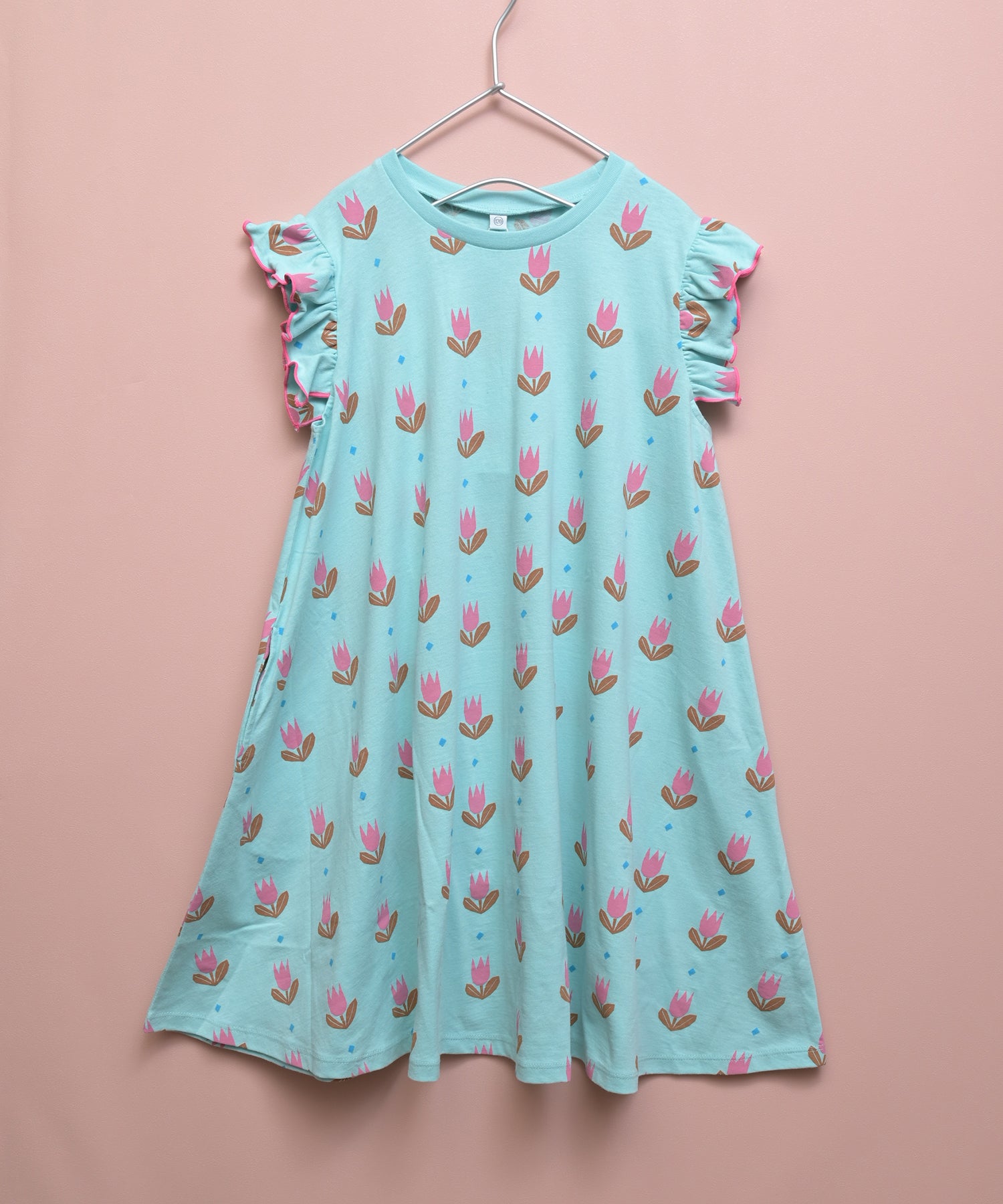 Frill Shoulder Dress