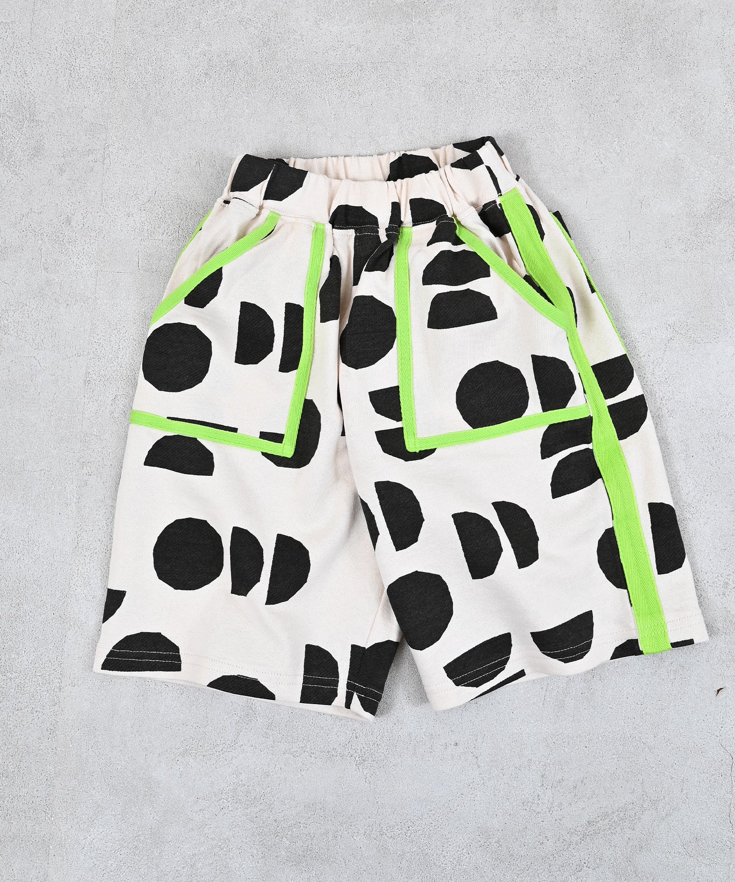 Printed Mini French Terry Shorts