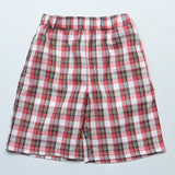 Yarn-Dyed Check Shorts