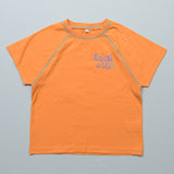 Stitched Two-Tone T-Shirt