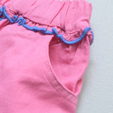 Cotton Linen Frill Shorts