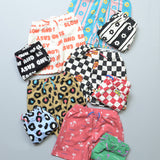Full-Print Fleece-Lined Shorts