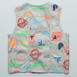 Twill Patchwork Vest