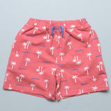 Full-Print Fleece-Lined Shorts