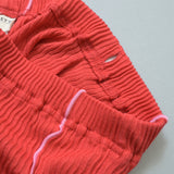 Twist-Ribbed Mellow-Flare Pants