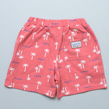 Full-Print Fleece-Lined Shorts