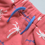 Full-Print Fleece-Lined Shorts