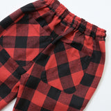 Easy-Wide Check Pants
