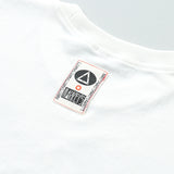 Printed Long-Sleeve T-Shirt with Ribbed Sleeves