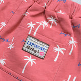Full-Print Fleece-Lined Shorts