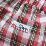 Yarn-Dyed Check Shorts