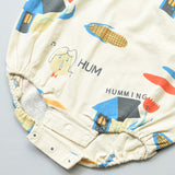 All-Over Print Long-Sleeve Bodysuit