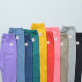 Stretchy Solid-Color Pants