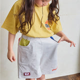 Amphibious Color-Block Pocket Shorts