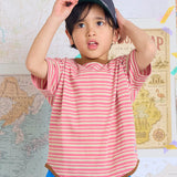 Polka Dot and Striped T-Shirt