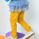 Stretchy Solid-Color Pants
