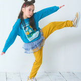 Stretchy Solid-Color Pants