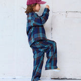 Easy-Wide Check Pants