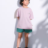 Daily Patch-Border T-Shirt