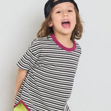 Polka Dot and Striped T-Shirt