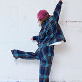 Easy-Wide Check Pants
