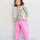 Twill Patchwork Vest