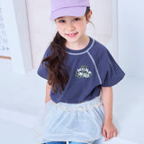 Stitched Two-Tone T-Shirt