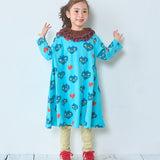 Candy Wrap Long-Sleeve Dress