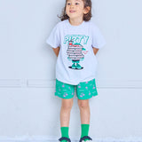 Full-Print Fleece-Lined Shorts