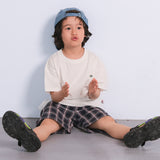 Yarn-Dyed Check Shorts