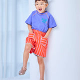 Stitched Two-Tone T-Shirt