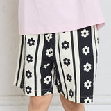 Full-Print Fleece-Lined Shorts