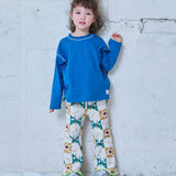 Color-Block Stitch Long-Sleeve T-Shirt