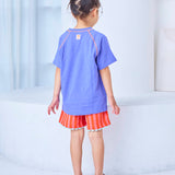 Stitched Two-Tone T-Shirt