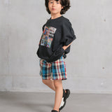 Yarn-Dyed Check Shorts