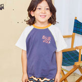 Stitched Two-Tone T-Shirt