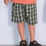 Yarn-Dyed Check Shorts